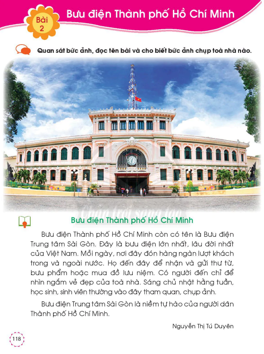Bài 2: Bưu Điện Thành Phố Hồ Chí Minh