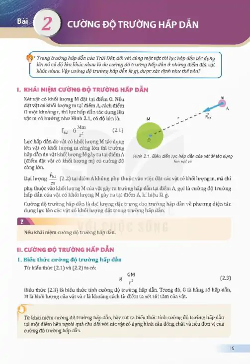 Bài 2: Cường Độ Trường Hấp Dẫn
