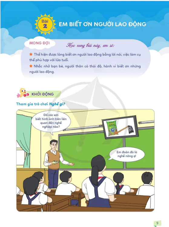 Bài 2: Em Biết Ơn Người Lao Động
