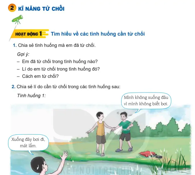 Bài 2: Kỹ năng từ chối