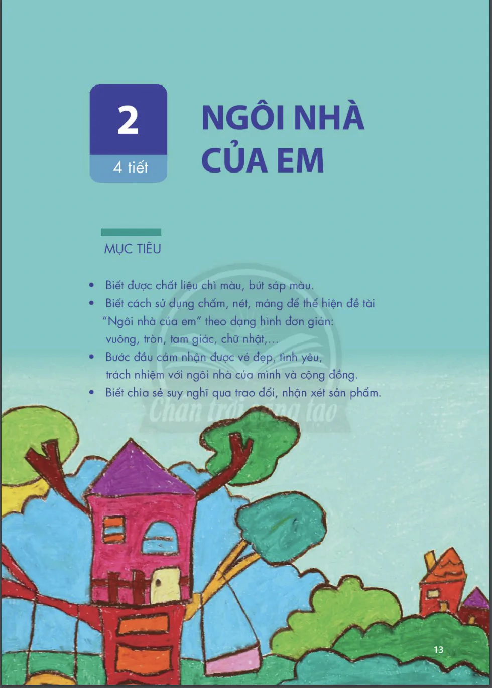 Bài 2: Ngôi nhà của em