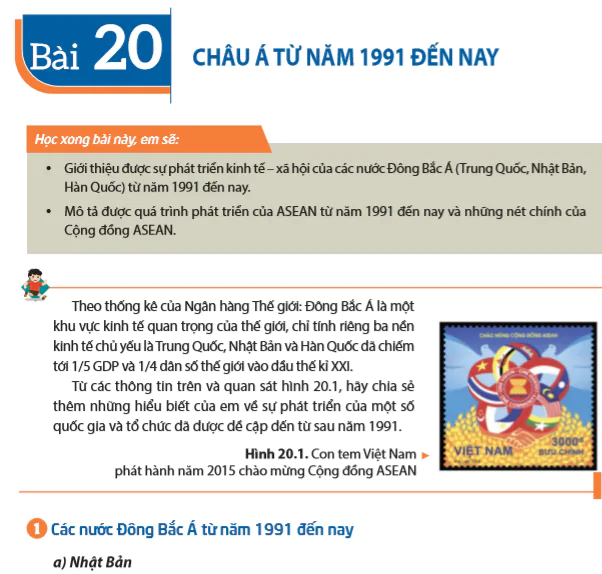 Bài 20: Châu Á từ năm 1991 đến nay