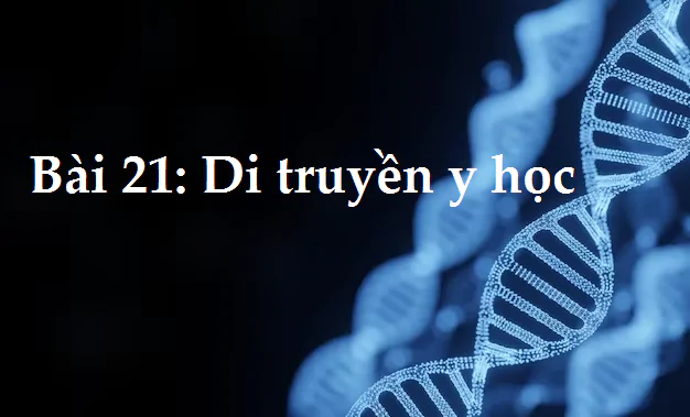 Bài 21: Di truyền y học