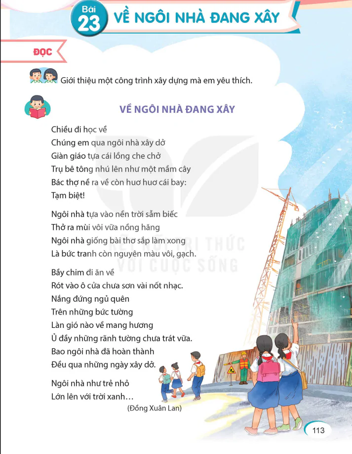 Bài 23: Về Ngôi Nhà Đang Xây