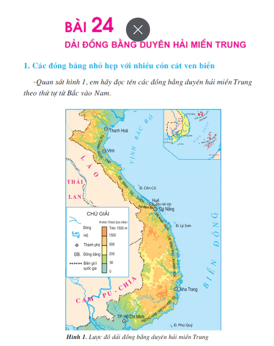 Bài 24: Dải đồng bằng duyên hải miền Trung