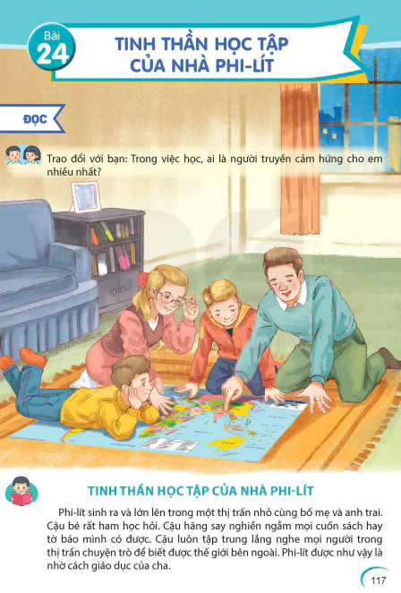 Bài 24: TINH THẦN HỌC TẬP CỦA NHÀ PHI-LÍT