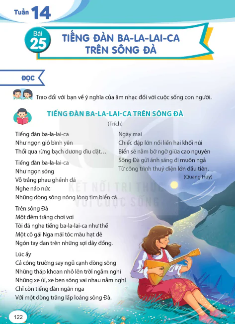 Bài 25: TIẾNG ĐÀN BA-LA-LAI-CA TRÊN SÔNG ĐÀ