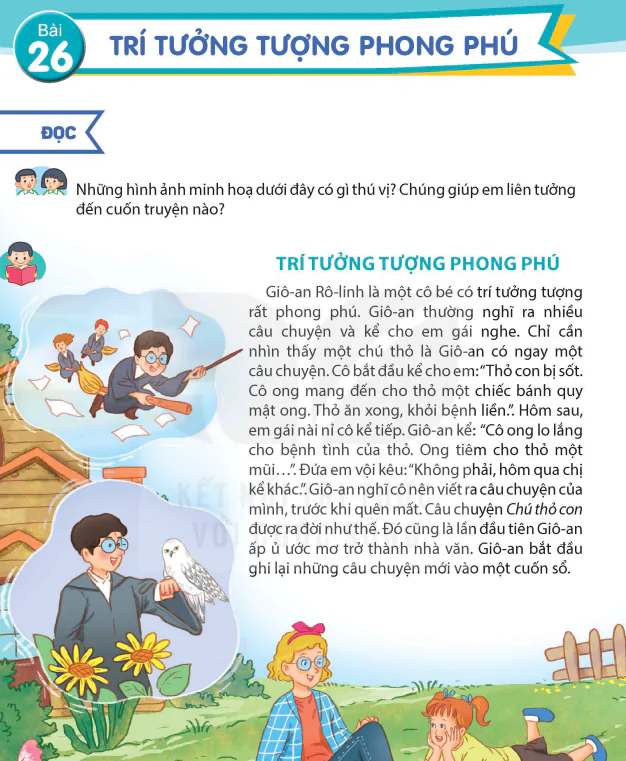 Bài 26: TRÍ TƯỞNG TƯỢNG PHONG PHÚ