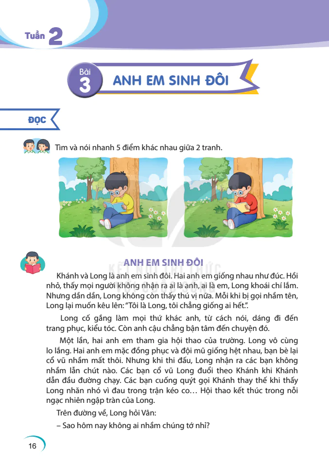 Bài 3: Anh Em Sinh Đôi