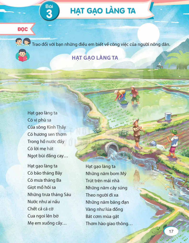 Bài 3: Hạt Gạo Làng Ta