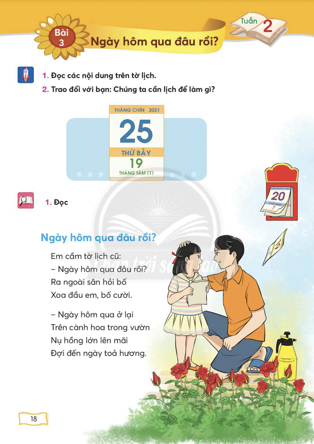 Bài 3: Ngày hôm qua đầu rồi