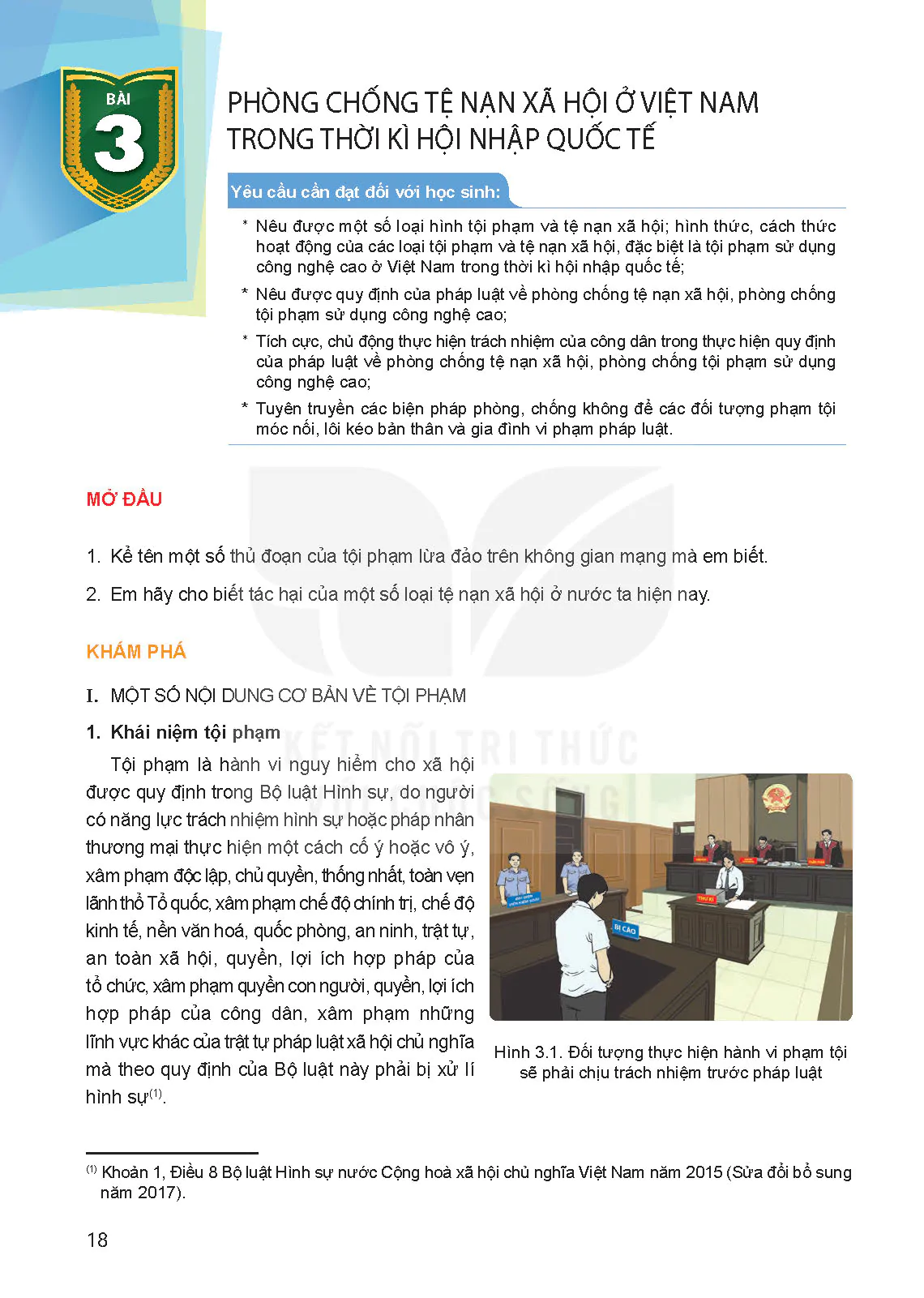 Bài 3: Phòng chống tệ nạn xã hội ở Việt Nam trong thời kì hội nhập quốc tế