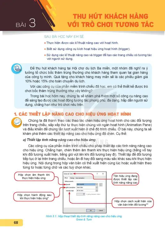 Bài 3: Thu Hút Khách Hàng Với Trò Chơi Tương Tác