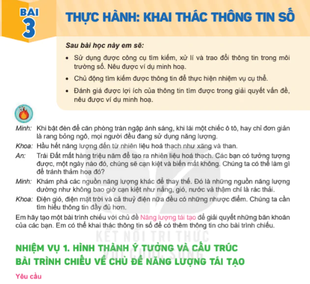 Bài 3: Thực hành: Khai thác thông tin số