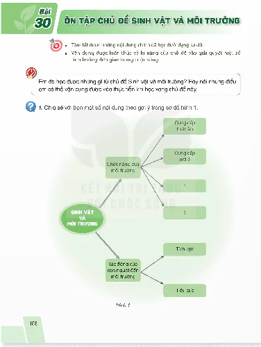 Bài 30. Ôn tập chủ đề Sinh vật và môi trường