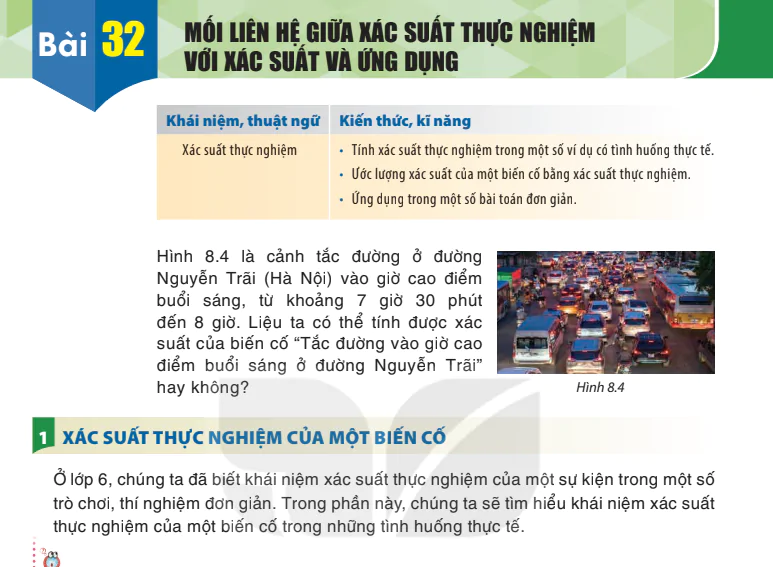 Bài 32: Mối liên hệ giữa xác suất thực nghiệm với xác suất và ứng dụng