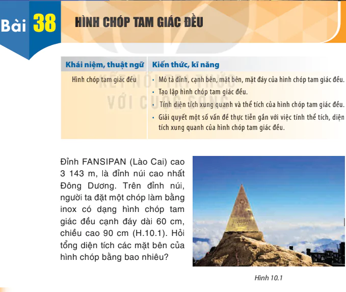 Bài 38: Hình chóp tam giác đều