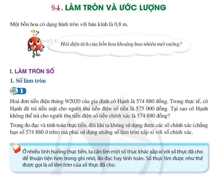 Bài 4: Làm tròn và ước lượng