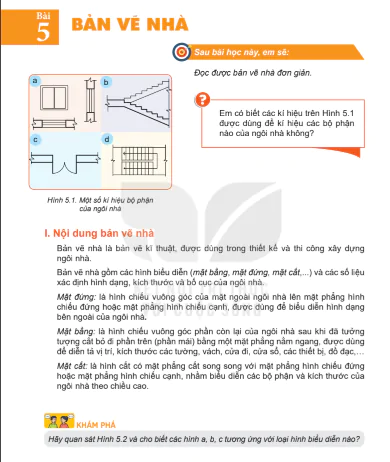 Bài 5: Bản vẽ nhà