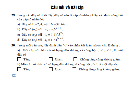 Bài 5: Câu hỏi và bài tập ôn tập chương 3