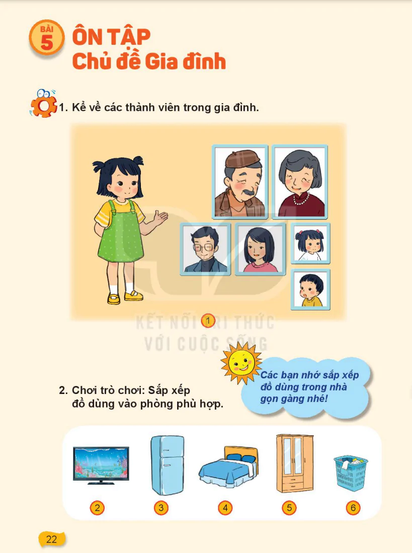 Bài 5: Ôn Tập Chủ Đề Gia Đình