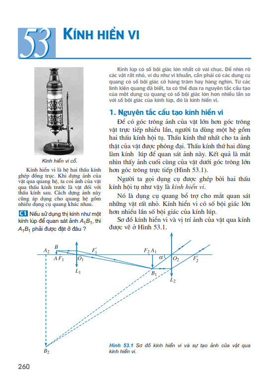 Bài 53:Kính hiển vi