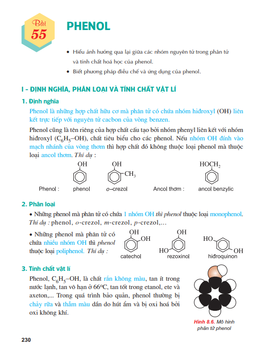 Bài 55: Phenol