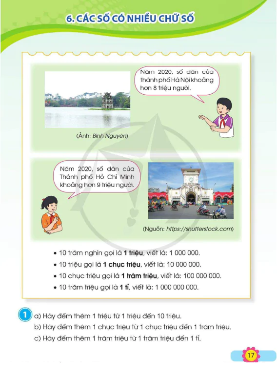 Bài 6: Các Số Có Nhiều Chữ Số