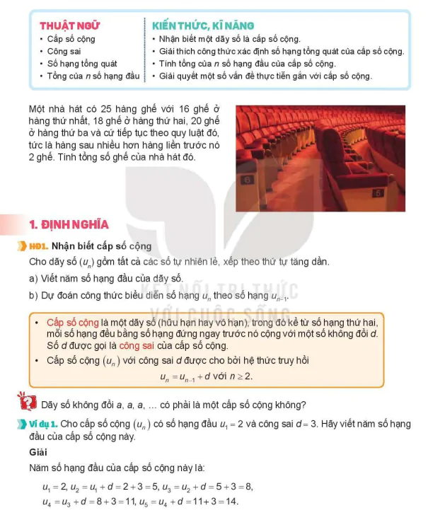 Bài 6: Cấp Số Cộng