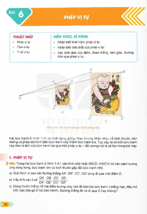 Bài 6: Phép Vị Tự
