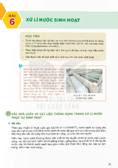 Bài 6: Xử Lí Nước Sinh Hoạt