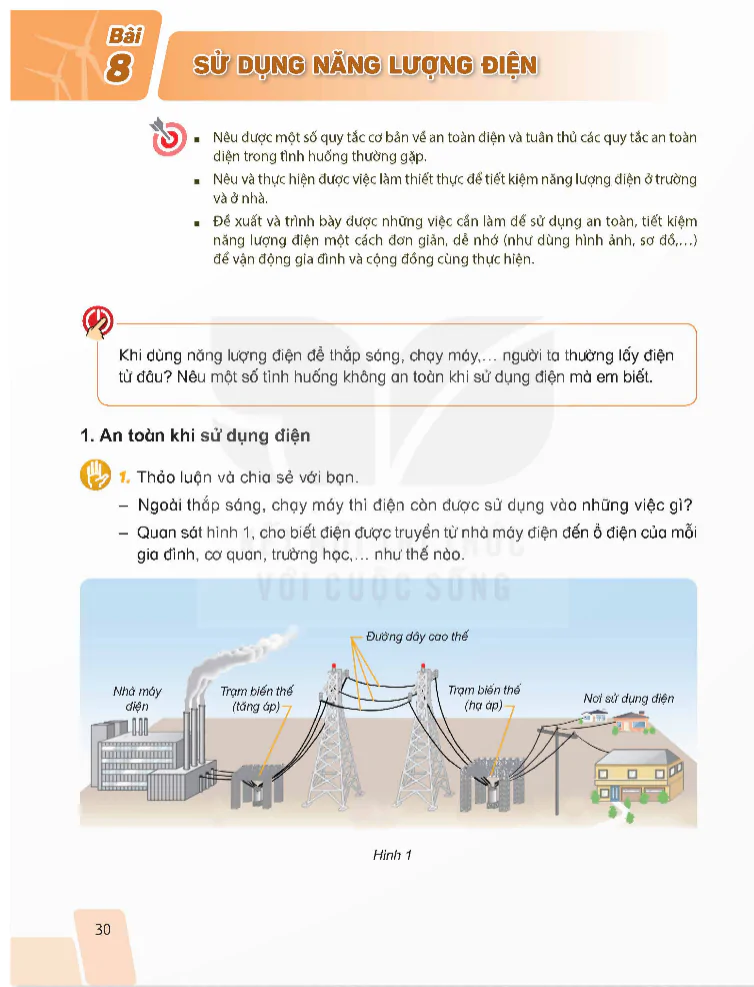 Bài 8: Sử Dụng Năng Lượng Điện