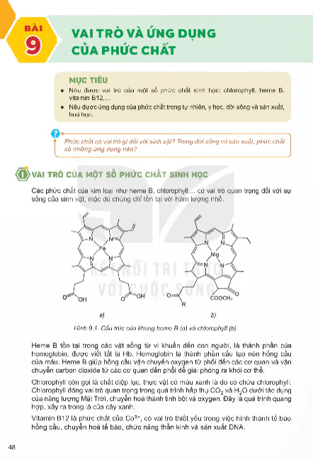 Bài 9: Vai Trò Và Ứng Dụng Của Phức Chất