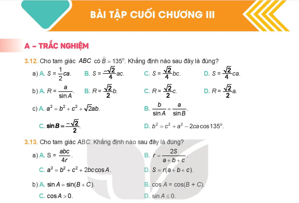 Bài: Bài Tập Cuối Chương III