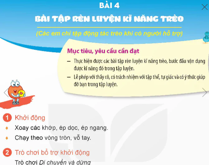 Chủ Đề 3 - Bài 4: Bài Tập Rèn Luyện Kĩ Năng Trèo