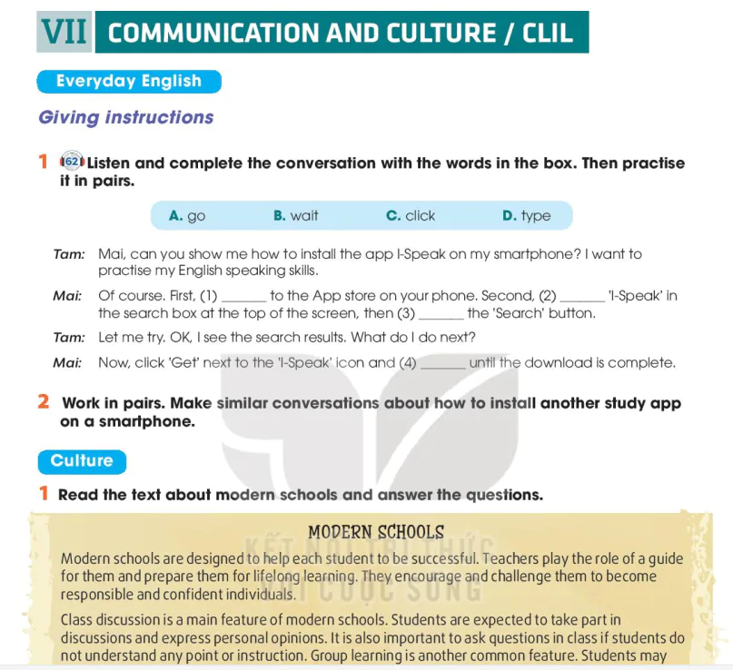 Communication and culture / clil