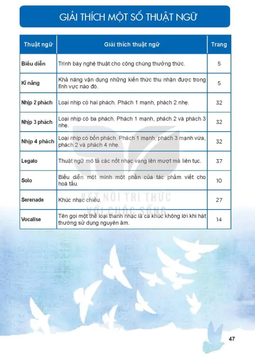Giải Thích Một Số Thuật Ngữ