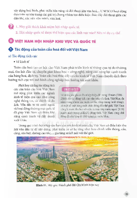 II. Việt Nam Hội Nhập Khu Vực Và Thế Giới
