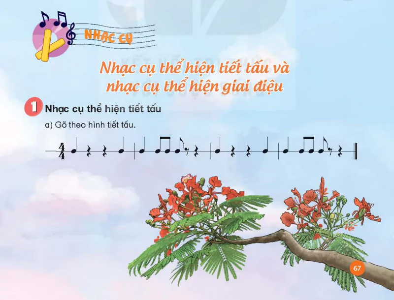 Nhạc cụ: Nhạc cụ thể hiện tiết tấu và nhạc cụ thể hiện giai điệu