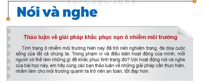 Nói và nghe