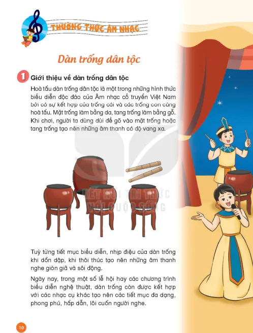 Thường thức âm nhạc: Dàn trống dân tộc