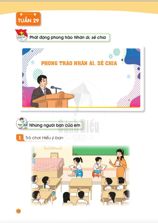 TUẦN 29: NHỮNG NGƯỜI BẠN CỦA EM