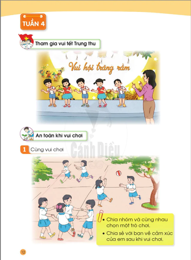 TUẦN 4: AN TOÀN KHI VUI CHƠI