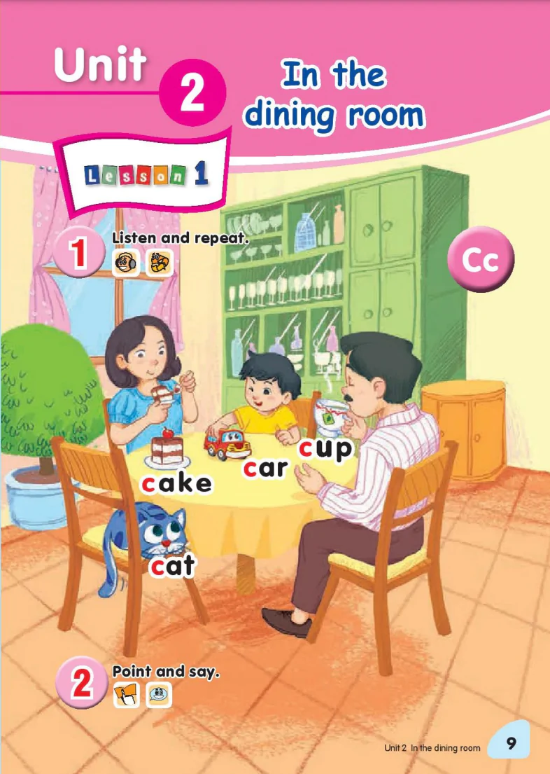 Unit 2: In the Dining Room