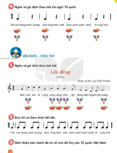 Vận dụng - sáng tạo (trang 18)