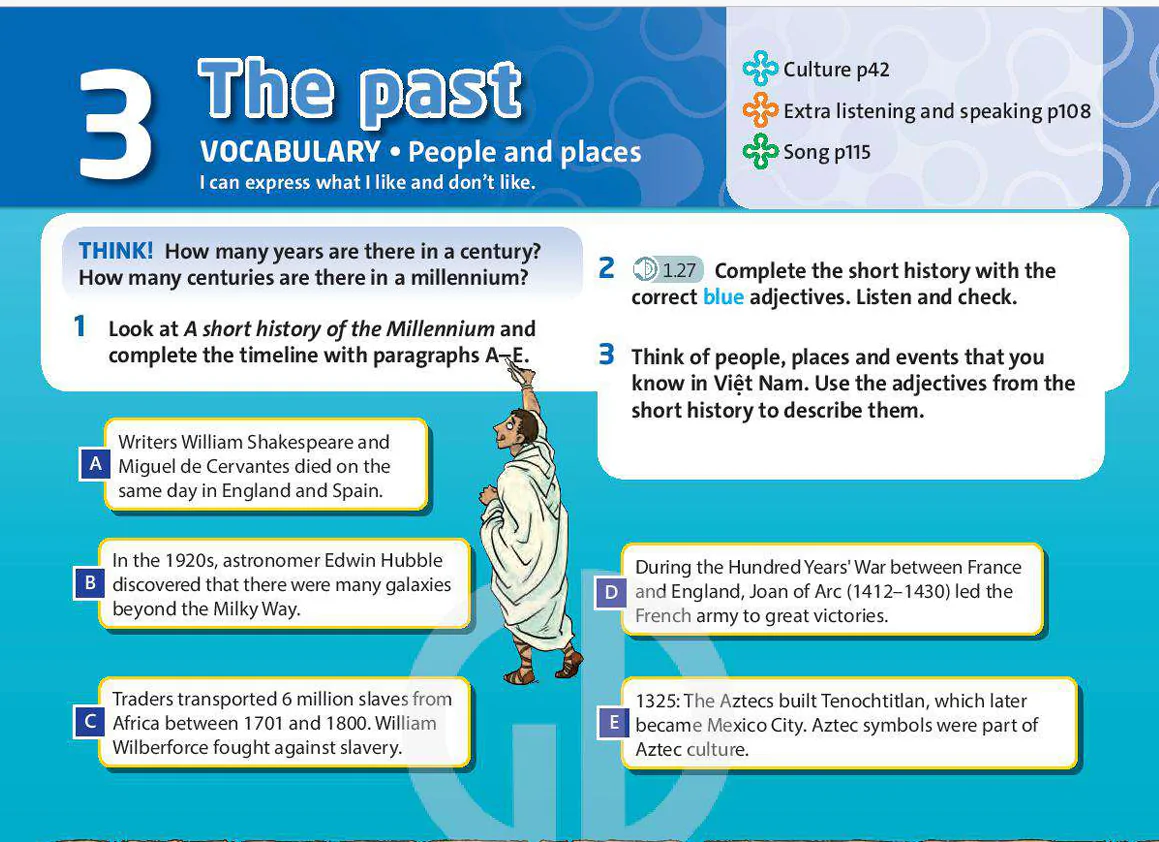 Vocabulary: People and places